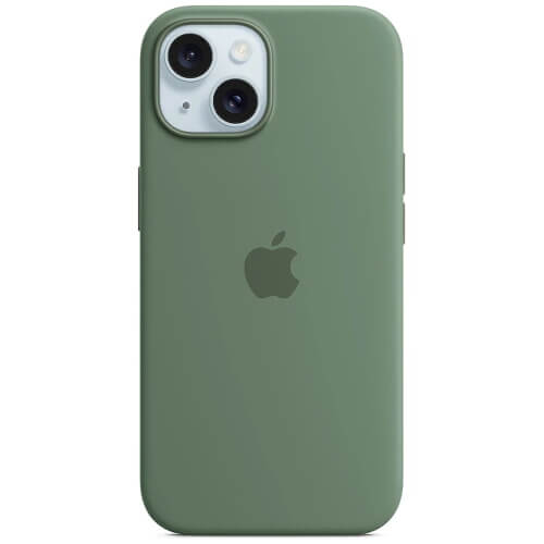 Чехол-накладка Apple iPhone 15 Plus Silicone Case with MagSafe Cypress (MT183)