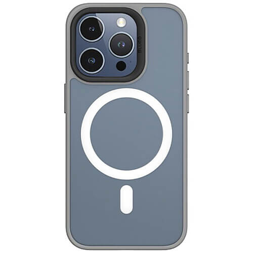 Чехол-накладка Blueo Frosted Anti-Drop Case for iPhone 15 Pro Max with MagSafe Grey (BK5934-I15PMGR)