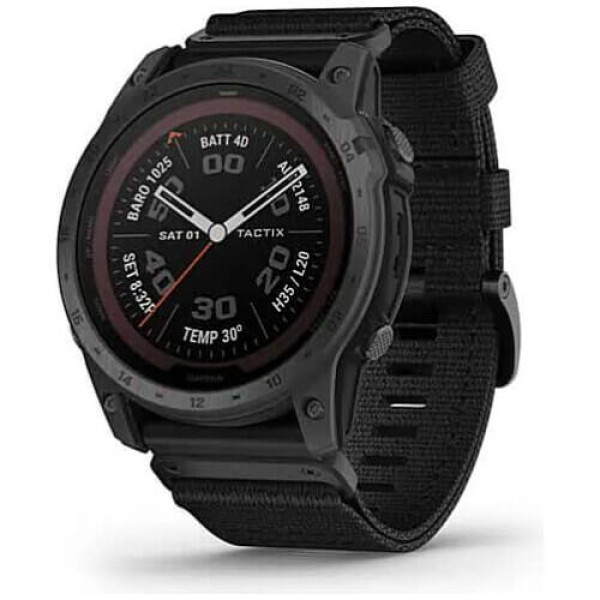 Смарт-часы Garmin Tactix 7 Pro Edition Solar Powered Tactical GPS Watch with Nylon Band (010-02704-10/11) ГАРАНТИЯ 12 мес.