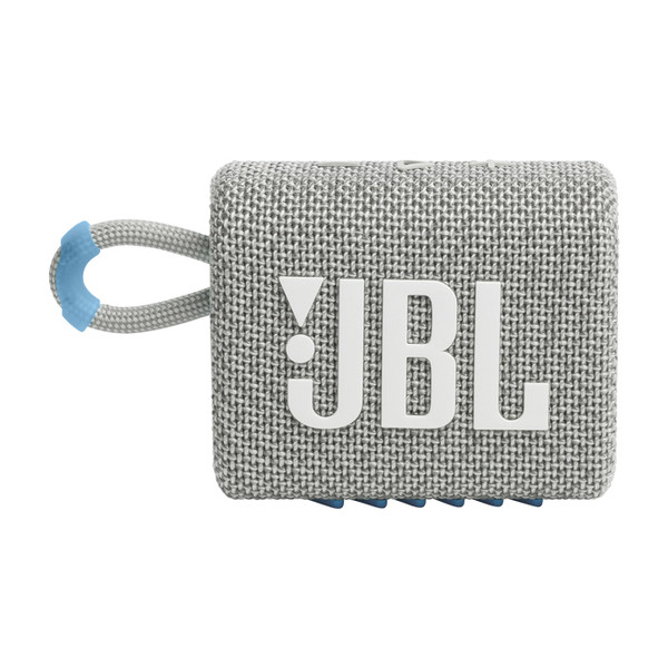 Портативная акустика JBL GO 3 Eco White (JBLGO3ECOWHT)