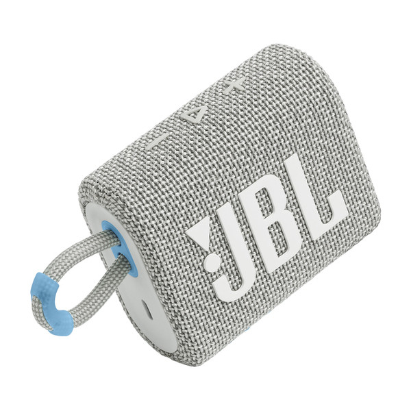 Портативная акустика JBL GO 3 Eco White (JBLGO3ECOWHT)