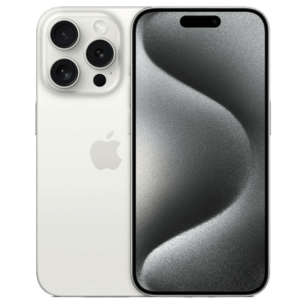 iPhone 15 Pro 256Gb White Titanium eSIM (MTQT3)