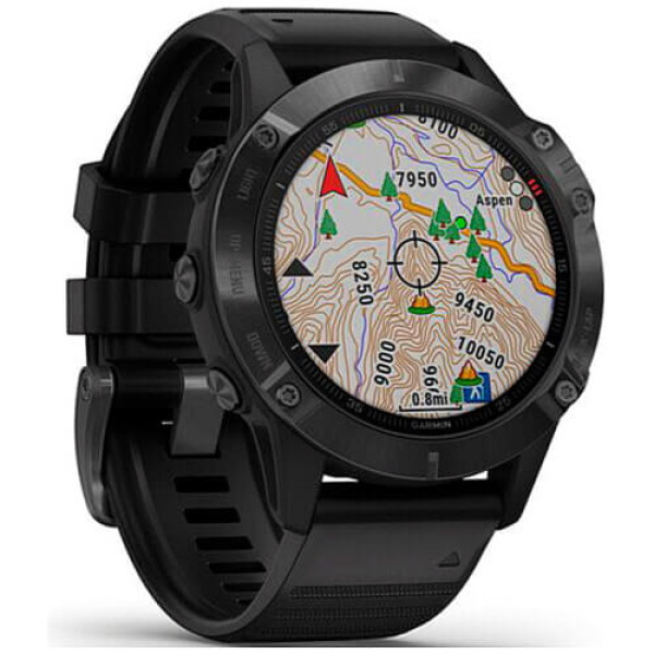 Смарт-часы Garmin Fenix 6 Pro Black with Black Band (010-02158-02) Гарантия 3 мес.