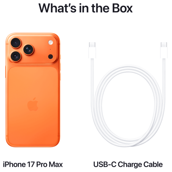 iPhone 17 Pro Max 256GB Cosmic Orange (MFYN4)