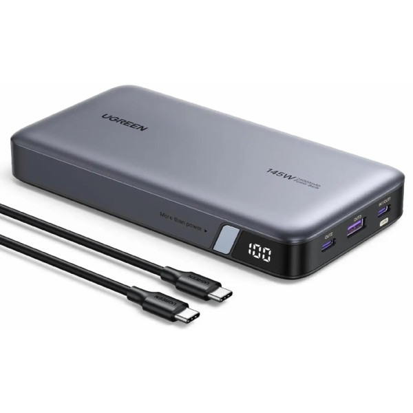 Внешний аккумулятор UGREEN PB205 25000mAh 145W Grey (90597)