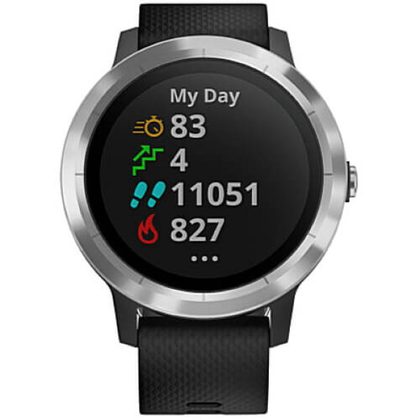 Смарт-часы Garmin Vivoactive 3 Black with Stainless (010-01769-01) ГАРАНТИЯ 12 мес.