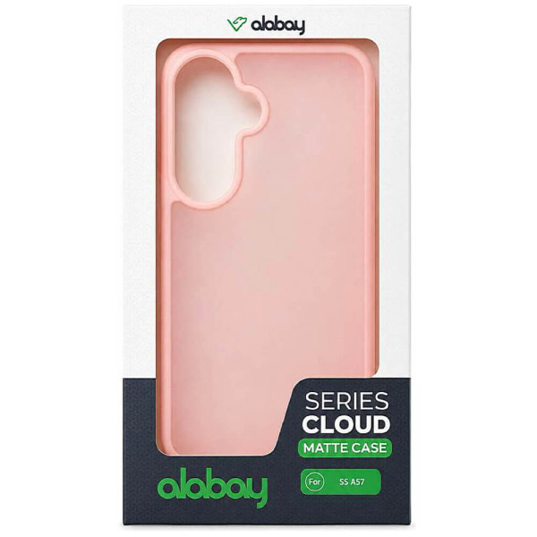Чехол Alabay for Samsung A57 Matte Cloud Series (Black)