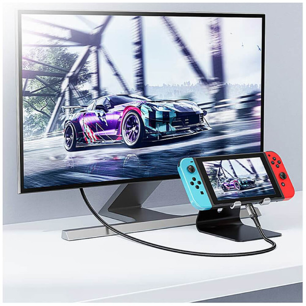 Кабель Acefast USB-C to HDMI Black (C1-10)