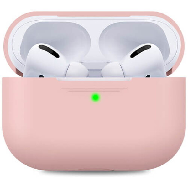 Чехол для наушников AhaStyle Silicone Case for Apple AirPods Pro Pink (AHA-0P300-PNK)