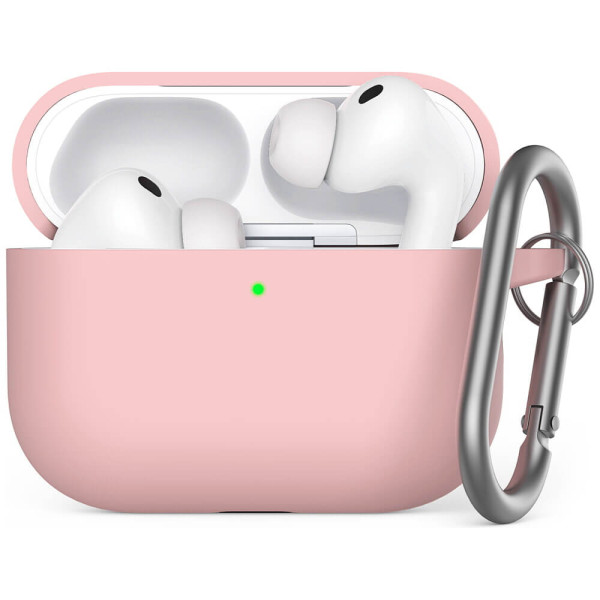 Чехол AhaStyle Colorful Silicone Case for Airpods Pro 3 Pink (CP-WG184-PK)