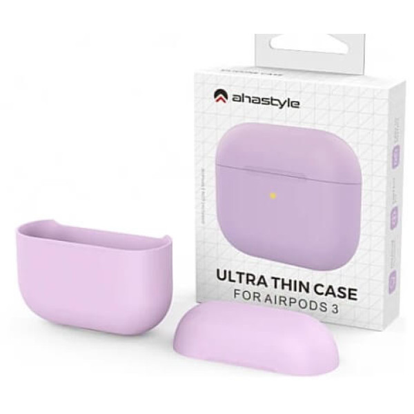 Чехол для наушников AhaStyle Silicone Case for AirPods 3 Lavender (X002UGZ6ZH)