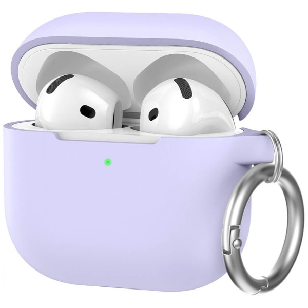 Чехол AhaStyle Silicone Case for Airpods 4 Lavender (CP-196-LR)