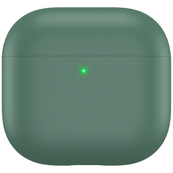 Чехол AhaStyle Ultra-Thin Silicone Case for Airpods 4 Midnight Green (CP-WG172-PG)