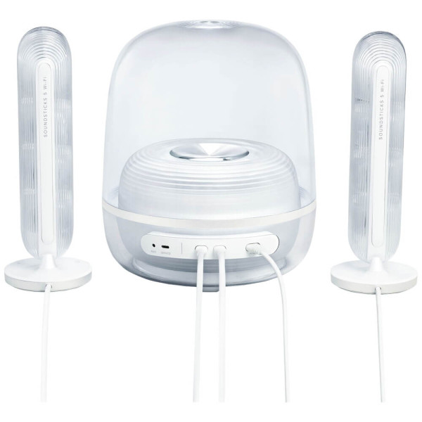Акустика Harman Kardon SoundSticks 5 Wi-Fi White (HKSOUNDSTK5WFWEP)