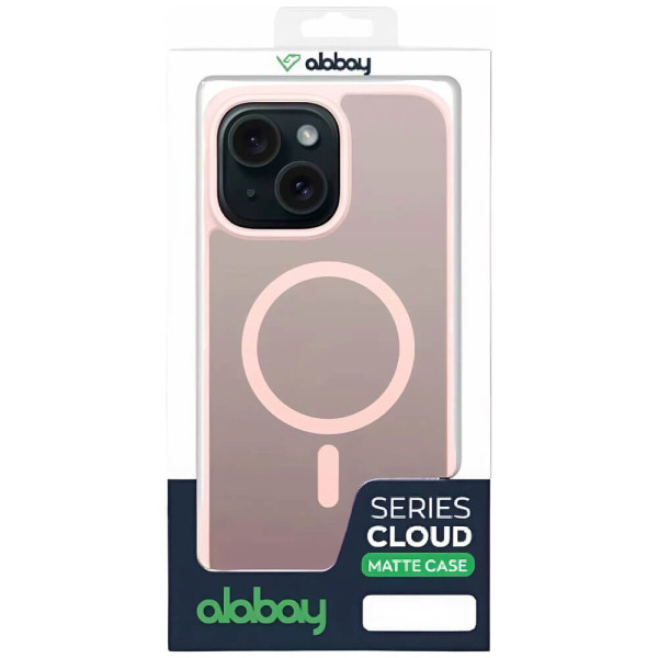 Чехол-накладка Alabay for iPhone 13 Cloud Matte Series Light Pink