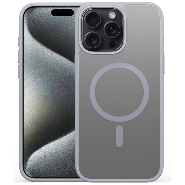 Чехол-накладка Alabay for iPhone 14 Pro Max Cloud Matte Series Grey