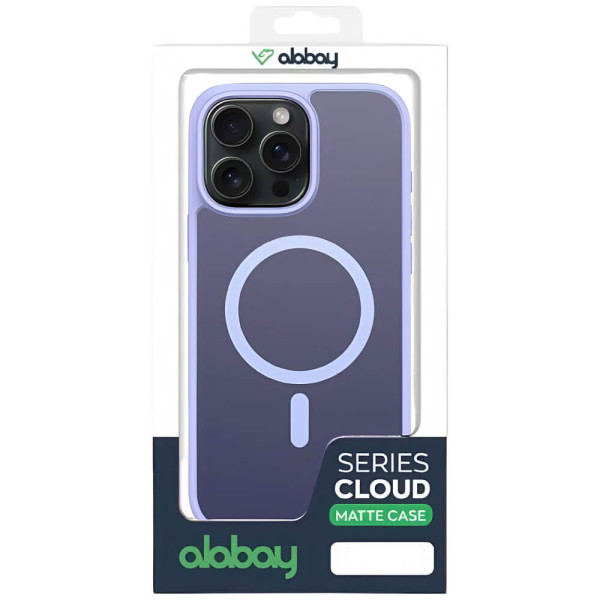 Чехол-накладка Alabay for iPhone 13 Pro Cloud Matte Series Light Purple