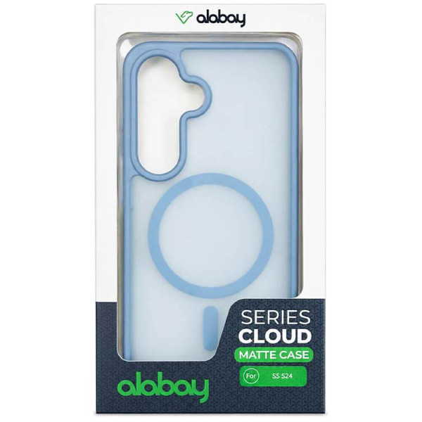 Чехол Alabay for Samsung S26 Matte Cloud Series (White)