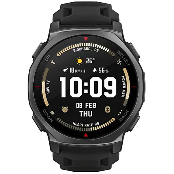 Смарт-часы Amazfit T-Rex 3 Pro 44mm Tactical Black (W2549GL5N)