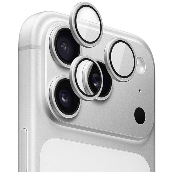 Защитное стекло для камеры Anank AR Lens Guard 10X Reinforced Glass iPhone 17 Pro/17 Pro Max Sliver (6975593907538)