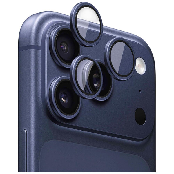Защитное стекло для камеры Anank AR Lens Guard 10X Reinforced Glass iPhone 17 Pro/17 Pro Max Deep Blue (6975593907552)