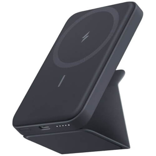 Дополнительный аккумулятор Anker 622 Magnetic Wireless Charger MagGo with Stand 5000mAh Interstellar Gray (A1611011)