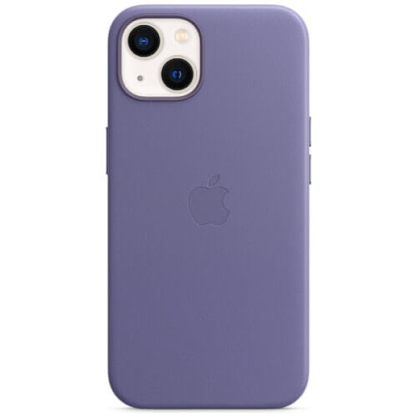 Чехол-накладка Apple iPhone 13 Mini Leather Case with MagSafe Wisteria (MM0H3)