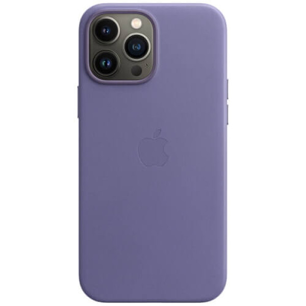 Чехол-накладка Apple iPhone 13 Pro Leather Case with MagSafe Wisteria (MM1F3)