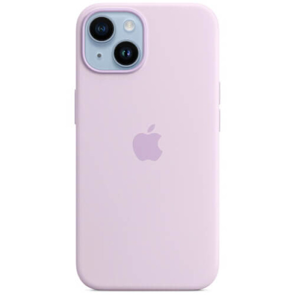 Чехол-накладка Apple iPhone 14 Silicone Case with MagSafe Lilac (MPRY3)