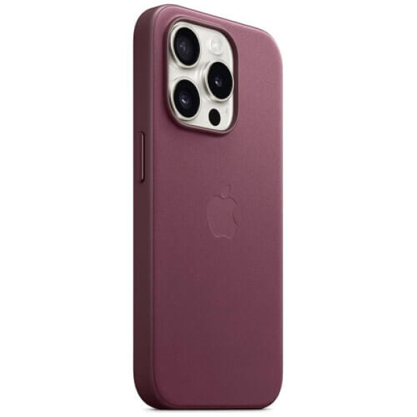 Чехол Apple iPhone 15 Pro FineWoven Case with MagSafe Mulberry (MT4L3)