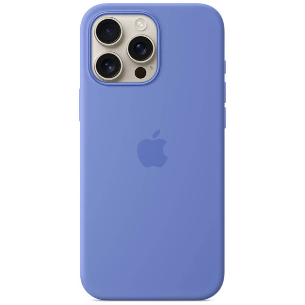 Чехол-накладка Apple iPhone 16 Pro Max Silicone Case with MagSafe Periwinkle (MDH04)