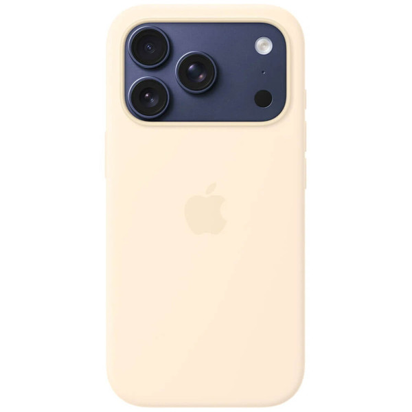 Чехол-накладка Apple iPhone 17 Pro Max Silicone Case with MagSafe Vanilla (MHW54)