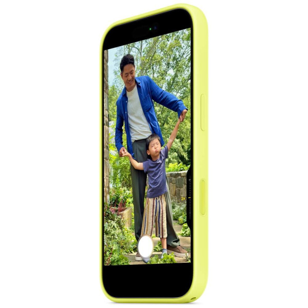 Чехол Apple iPhone 17 Silicone Case with MagSafe Neon Yellow (MGEV4)