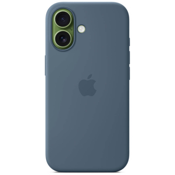 Чехол-накладка Apple iPhone 17 Silicone Case with MagSafe Anchor Blue (MGEW4)