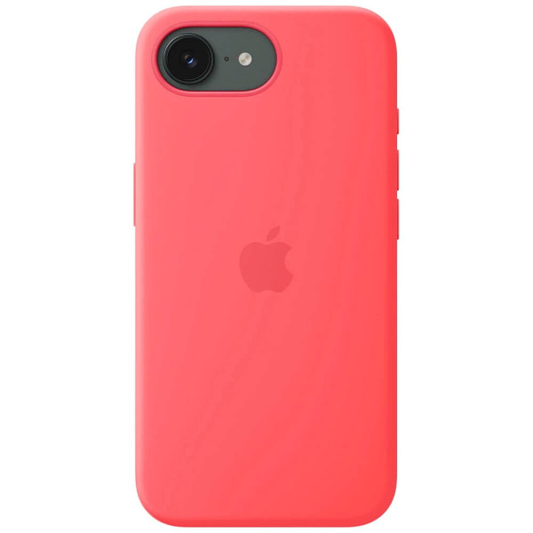 Чехол-накладка Apple iPhone 17e Silicone Case with MagSafe Bright Guava (MHWH4)