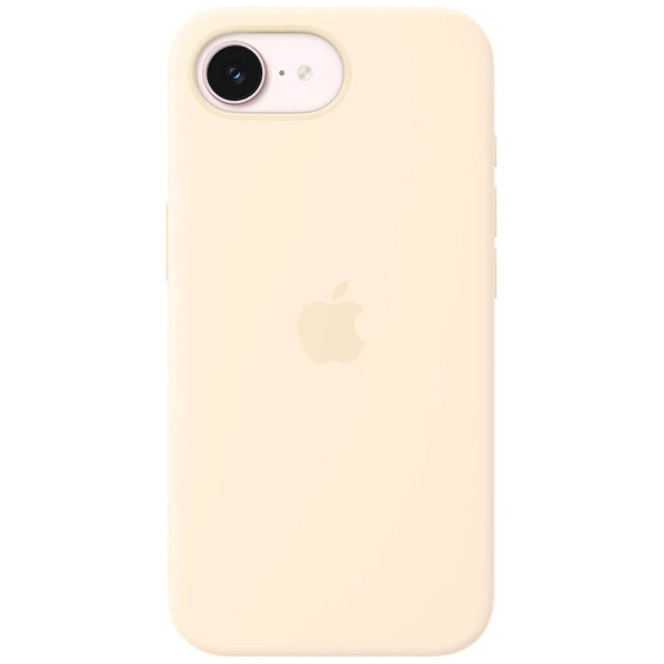 Чехол-накладка Apple iPhone 17e Silicone Case with MagSafe Vanilla (MHWG4)