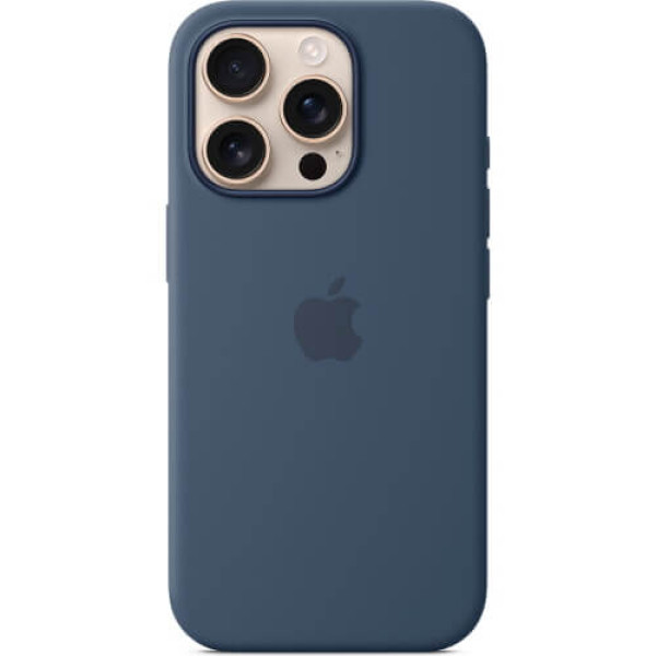 Чехол-накладка Apple iPhone 16 Pro Max Silicone Case with MagSafe Denim (MYYU3)