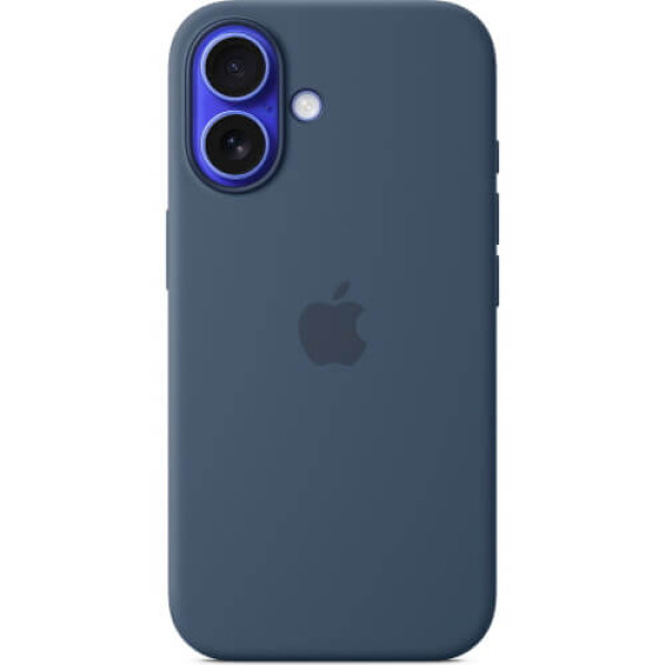 Чехол-накладка Apple iPhone 16 Plus Silicone Case with MagSafe Denim (MYYA3)