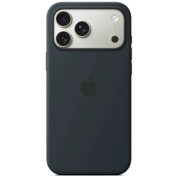 Чехол-накладка Apple iPhone 17 Pro Max Silicone Case with MagSafe Black (MGFR4)