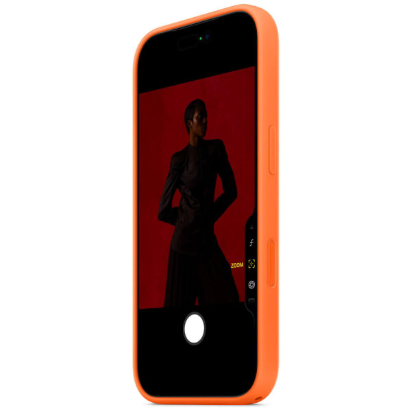 Чехол-накладка Apple iPhone 17 Pro Silicone Case with MagSafe Orange (MGFE4)