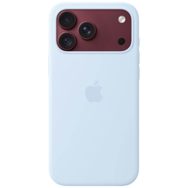 Чехол Apple iPhone 18 Pro Max Silicone Case with MagSafe Crisp Blue (MK934)