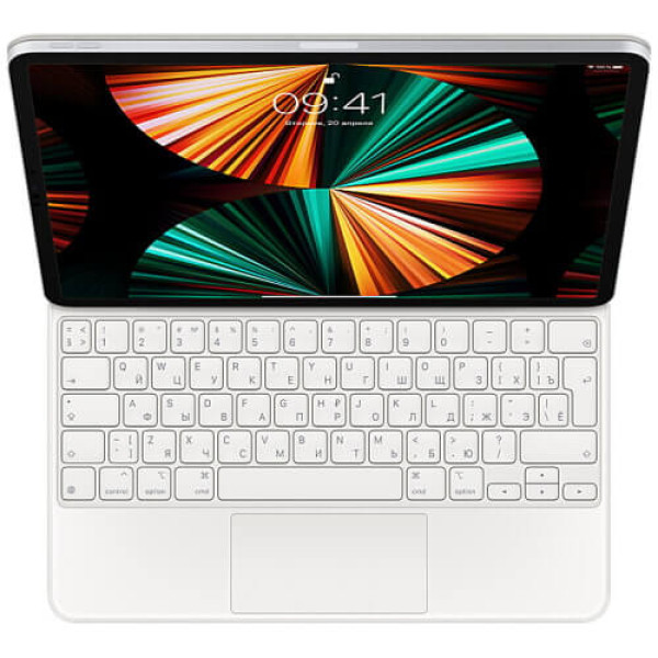 Чехол-клавиатура Apple Magic Keyboard for iPad Pro 12.9'' (2018-2022) White (MJQL3)
