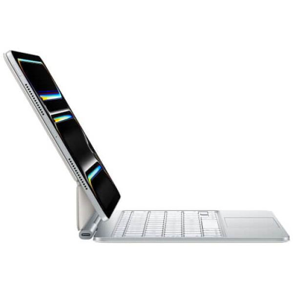Чехол-клавиатура Apple Magic Keyboard for iPad Pro 11'' M4/M5 White (MWR03)