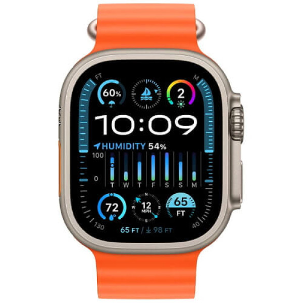 Ремешок Apple Watch 49mm Orange Ocean Band (MT653)