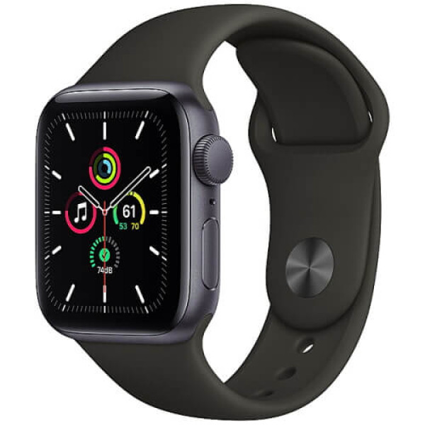 Аpple WATCH SE 2 Space Gray Aluminium Case with Black Sport Band