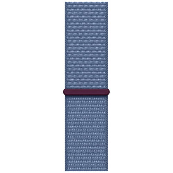 Apple WATCH SE GPS 40mm Silver Aluminum Case with Winter Blue Sport Loop (MRE33)