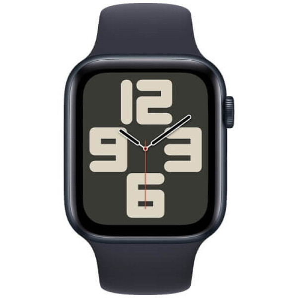 Apple Watch SE 2 2024 GPS 44mm Midnight Aluminium Case with Midnight Sport Band M/L (MXEK3)