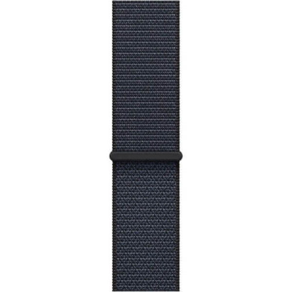 Apple Watch Series 10 GPS + Cellular 42mm Jet Black Aluminium Case with Ink Sport Loop (MWX83)