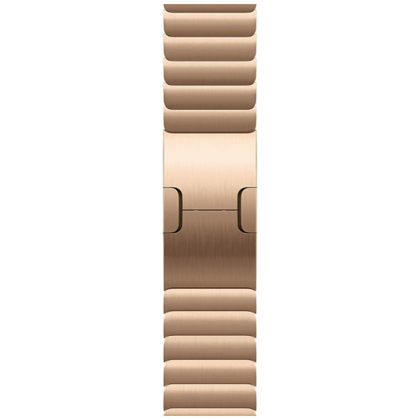 Apple Watch Series 11 46mm Gold Titanium Case with Gold Link Bracelet (MFC34/MXMH3)