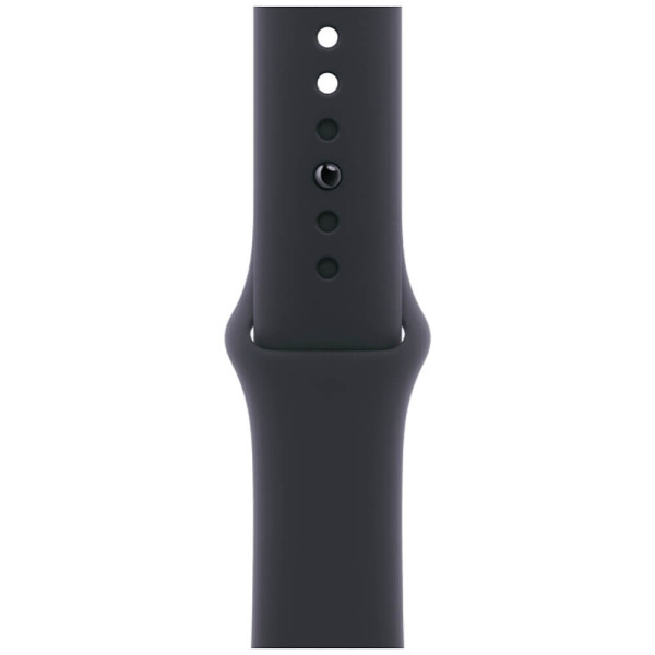 Apple Watch Series 11 42mm Slate Titanium Case with Black Sport Band M/L (MF8T4)